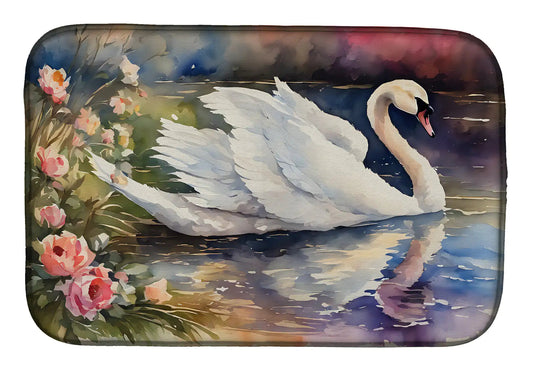 Swan Dish Drying Mat WEM Support (www.WEM.support)