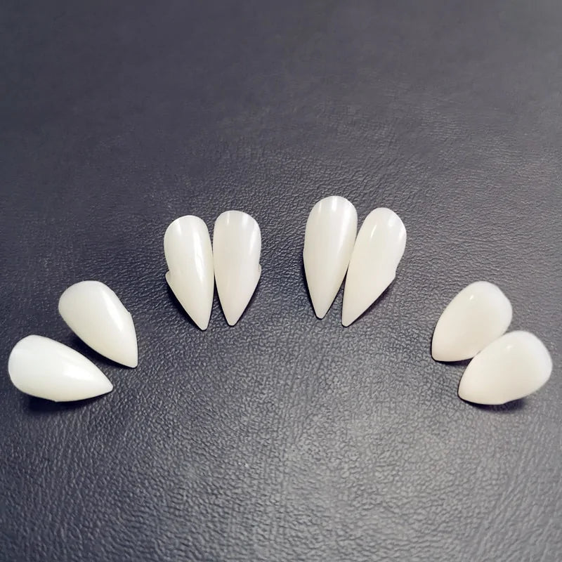 Vampire Teeth Fangs Dentures Props WEM Support (www.WEM.support)