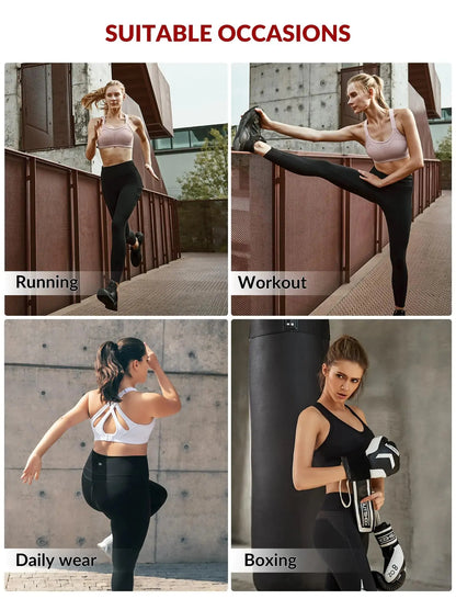 Yvette Sports Bra High Impact Adjustable Criss Cross Back, Full Support for Large Bust No Bounce Dark Royal Blue Medium Blue High Impact Bra My Store