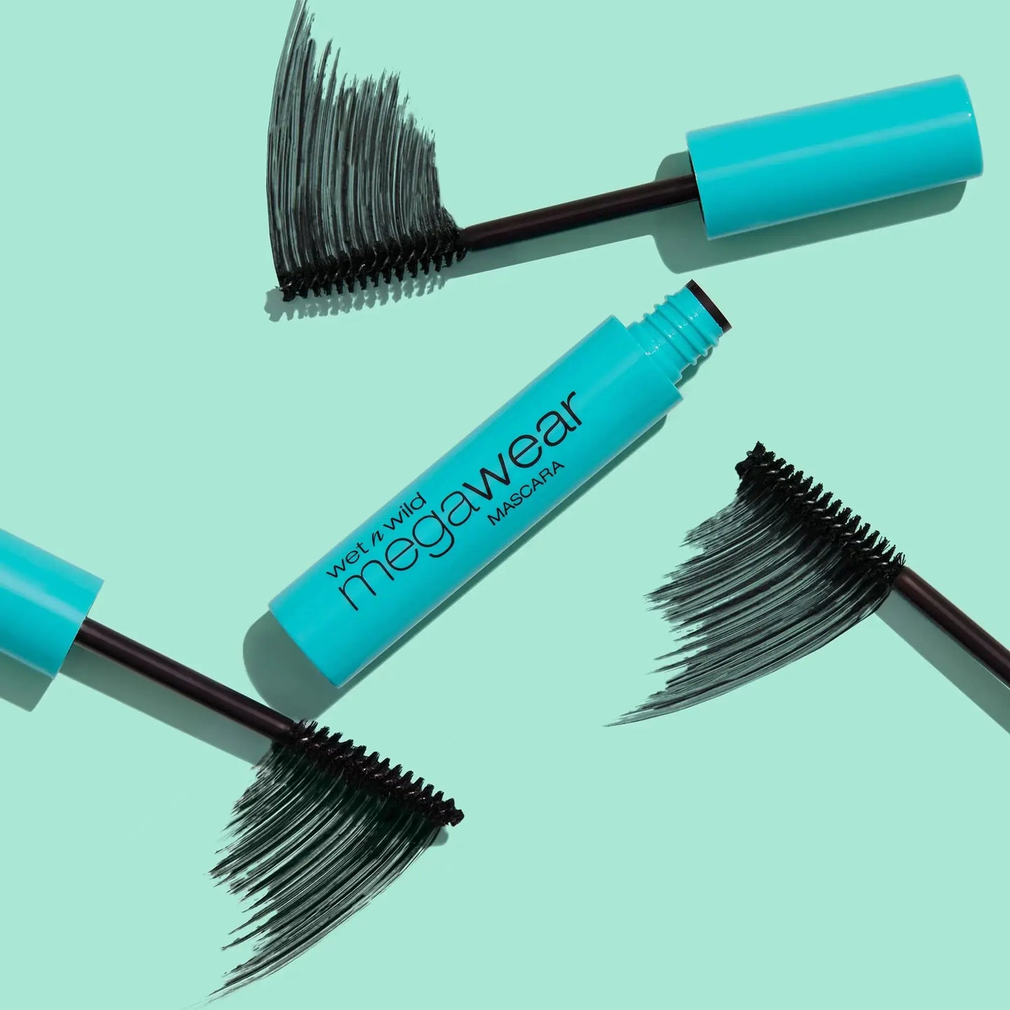 wet n wild Enhance and Define Megawear Mascara, Gentle Gel Volumizing Formula that Promotes Full & Healthy Lashes, Enriched with Soy Protein & Panthenol, Cruelty-Free & Vegan - Black My Store