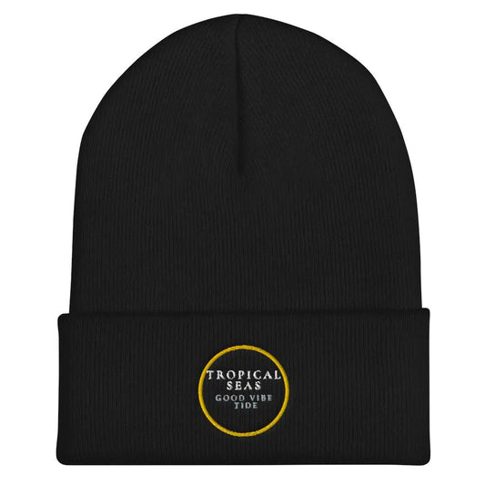 Tropical Seas Cuffed Beanie WEM Support (www.WEM.support)