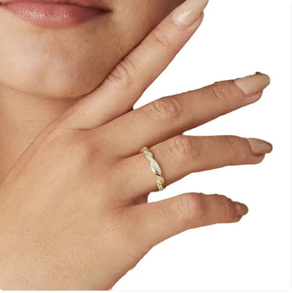 Women's Unique Cross Ring WEM Support (www.WEM.support)