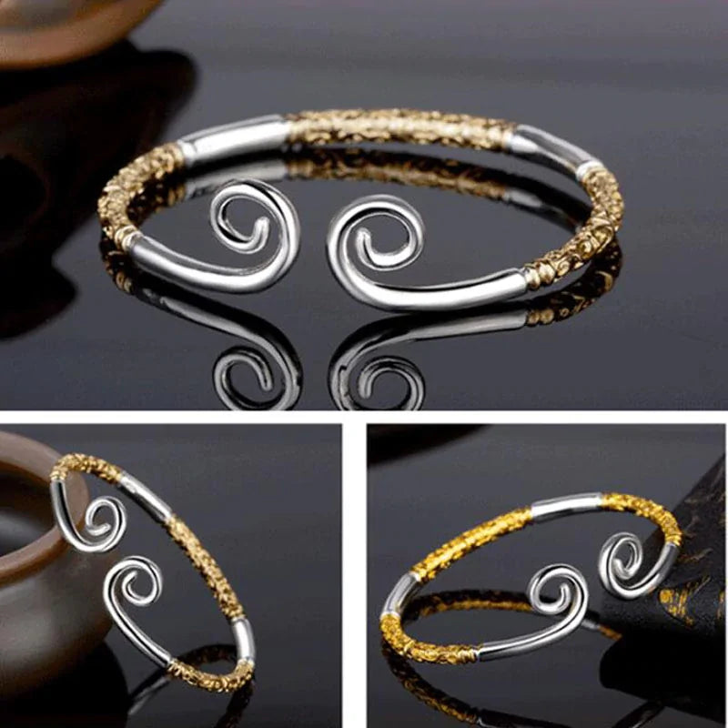 Teen Golden Hoop Bracelet WEM Support (www.WEM.support)