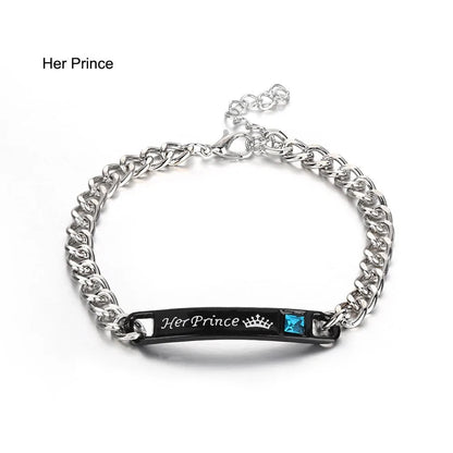 Trendy Lovely Couple Bracelets WEM Support (www.WEM.support)
