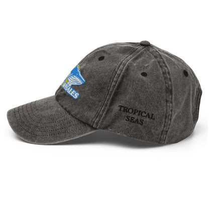 Vintage Save the Whales Hat WEM Support (www.WEM.support)