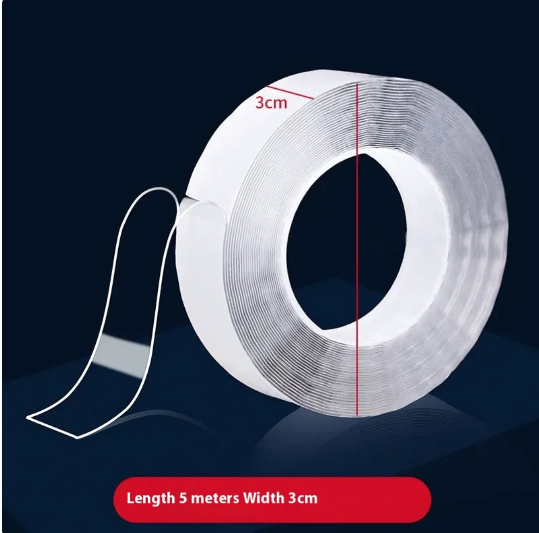 Transparent Double-Sided Adhesive Tape WEM Support (www.WEM.support)