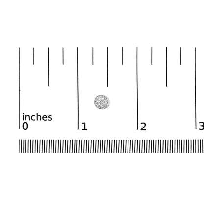 10K White Gold 1.00 Cttw Diamond Hidden Halo Stud Earring (H-I Color, I1-I2 Clarity) WEM Support (www.WEM.support)