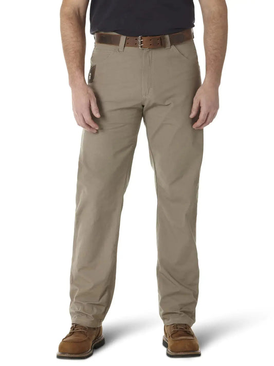 Wrangler Mens Riggs Workwear Technician Work Utility Pants 38W x 36L Dark Khaki My Store