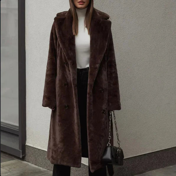 Women's Thickened Mink Velvet Coat – Autumn & Winter Warmth WEM Support (www.WEM.support)
