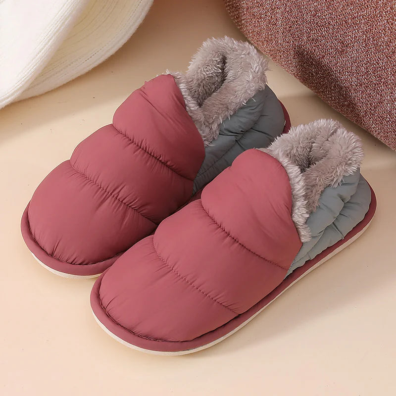 Winter Velvet-Lined Rainproof Shoes WEM Support (www.WEM.support)