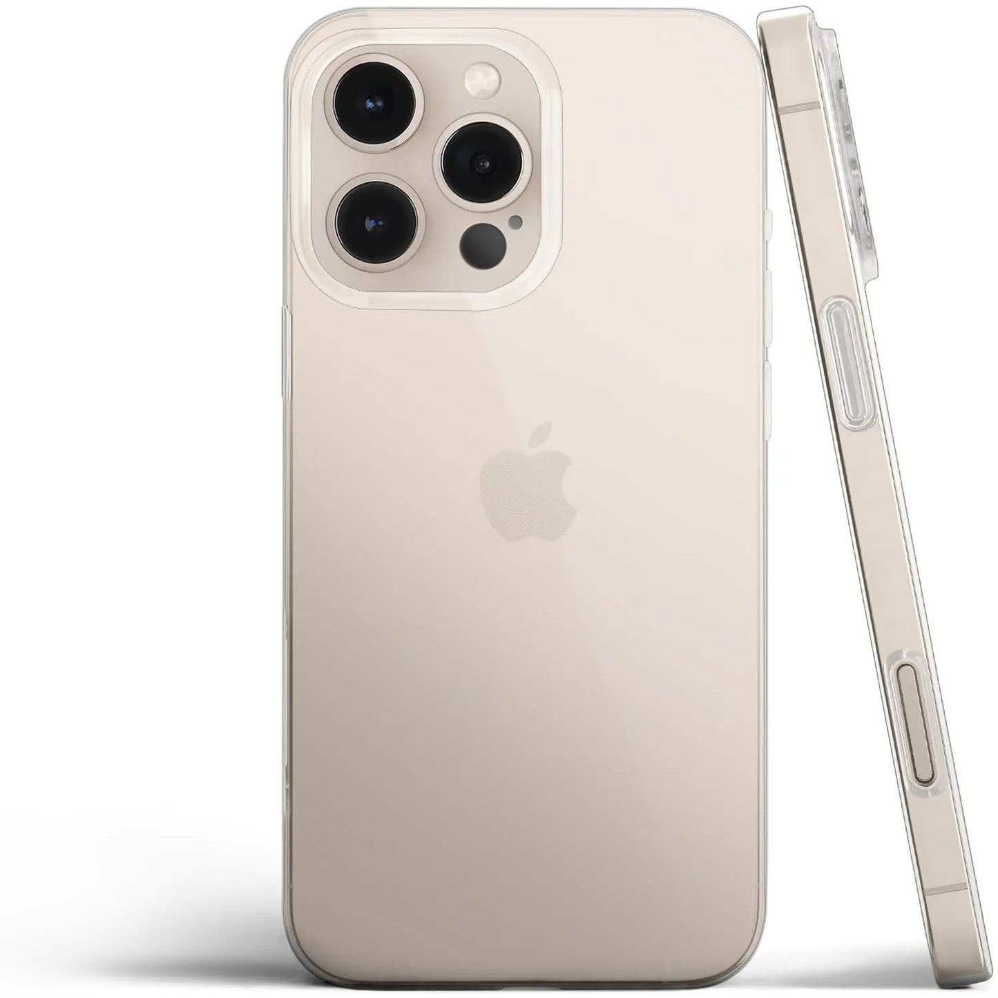 totallee Thin iPhone 16 Pro Max Case, Thinnest Cover Ultra Slim Minimal - for Apple iPhone 16 Pro Max (2024) (Desert Titanium)