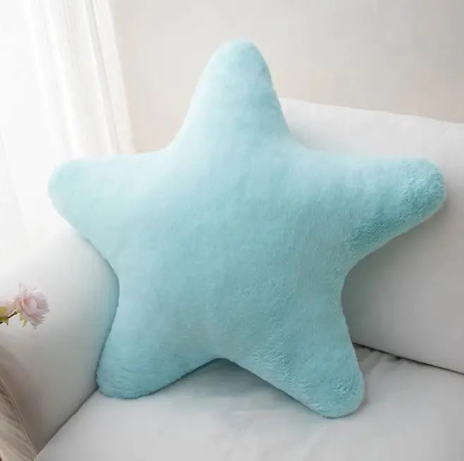 Star Pattern Pillow Super Soft And Cute Plush Pillow WEM Support (www.WEM.support)
