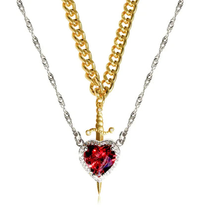 Two Color Couple Necklace WEM Support (www.WEM.support)