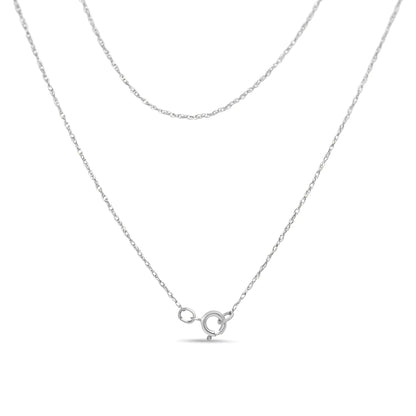 .925 Sterling Silver 1/5 Cttw Round Diamond Love 18" Pendant Necklace (I-J Color, I2-I3 Clarity) WEM Support (www.WEM.support)
