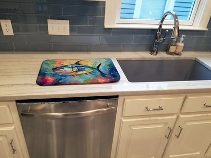 Yellowfin Tuna Dish Drying Mat WEM Support (www.WEM.support)