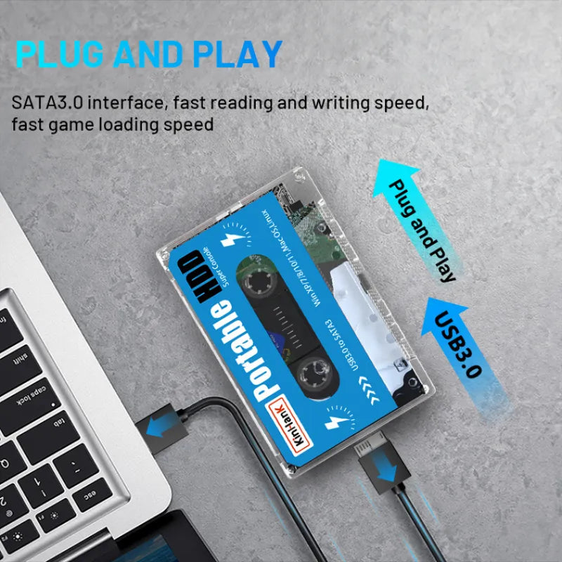 500GB Batocera External Hard Disk WEM Support (www.WEM.support)