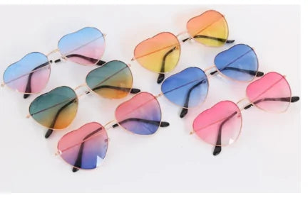 Vintage Heart Sunglasses WEM Support (www.WEM.support)