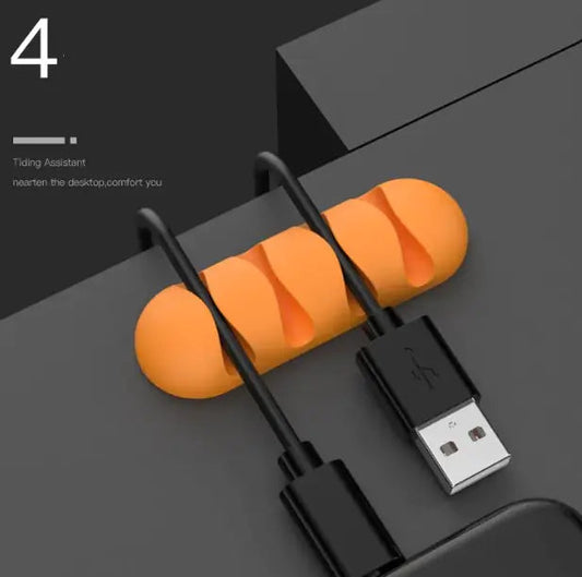 Wire Organizer Cord Management Clip WEM Support (www.WEM.support)