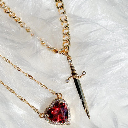 Two Color Couple Necklace WEM Support (www.WEM.support)