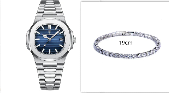 Waterproof Men's Quartz Watch WEM Support (www.WEM.support)