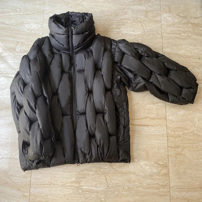 Woven Warm Plus-Size Puffer WEM Support (www.WEM.support)