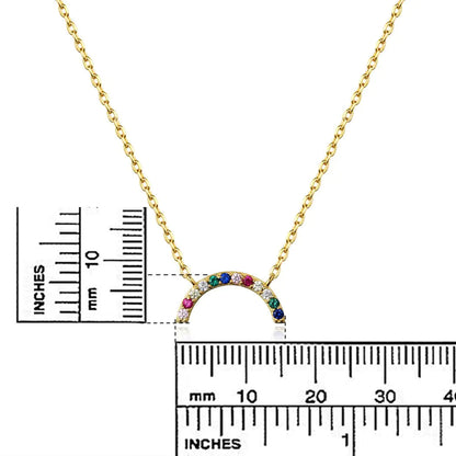 18K Gold Phoebe Necklace WEM Support (www.WEM.support)