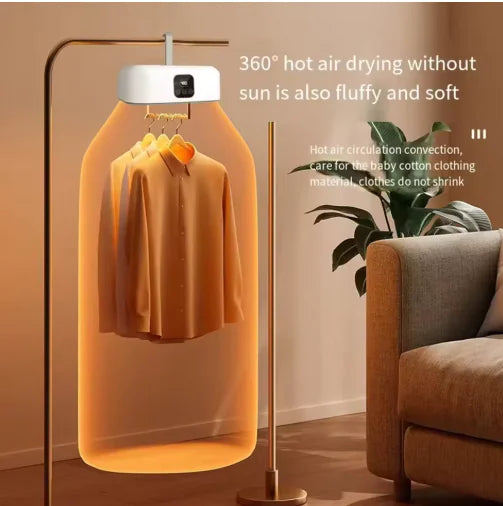 Travel Portable Mini Home Foldable Dryer WEM Support (www.WEM.support)