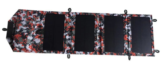 8W Tragbares Solarpanel-Ladegerät WEM Support (www.WEM.support)