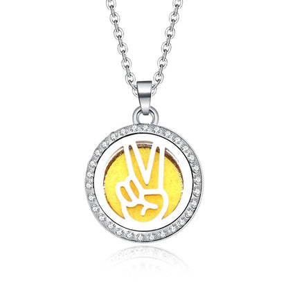 10 Styles Aroma Oil Diffuser Perfume Necklace WEM Support (www.WEM.support)