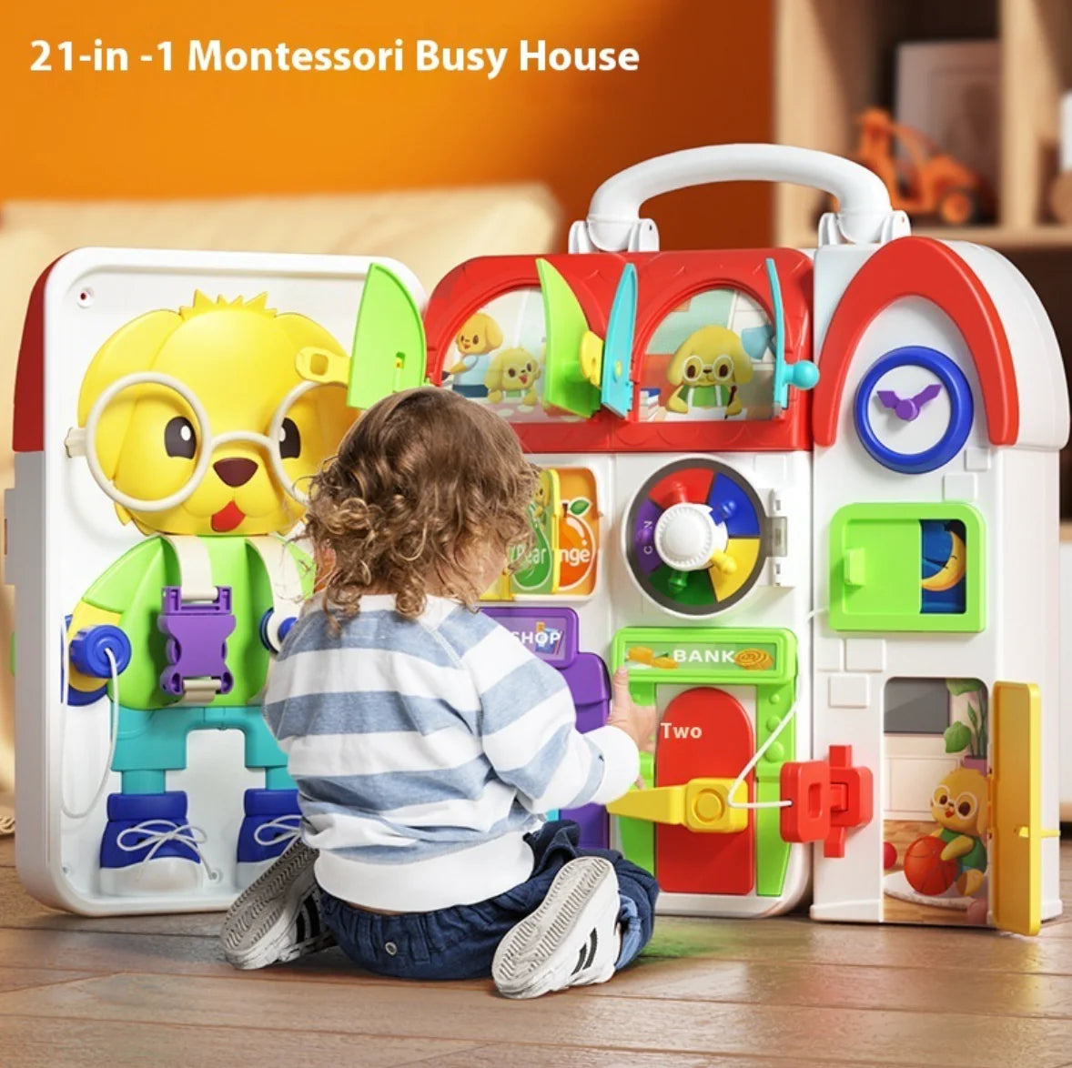 Tablero de Actividades Montessori de Bookhouse HejK.com