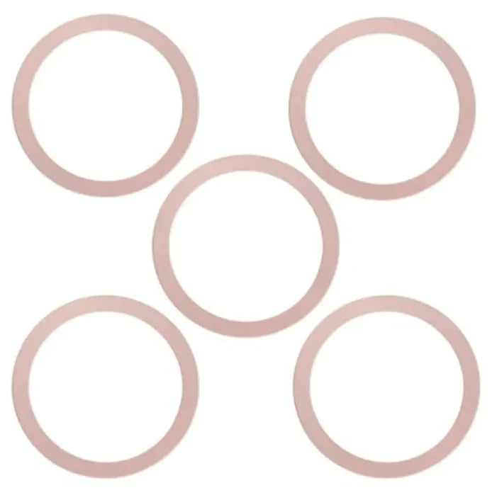 MagSafe-Compatible 5-Piece Magnetic Sticker Ring Set WEM Support (www.WEM.support)