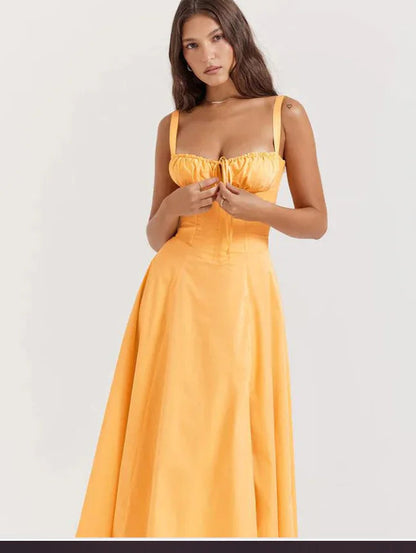 Vestido Elegante Parisino - Maxi Floral con Corsé HejK.com Marketplace LLC