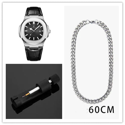 Waterproof Men's Quartz Watch WEM Support (www.WEM.support)