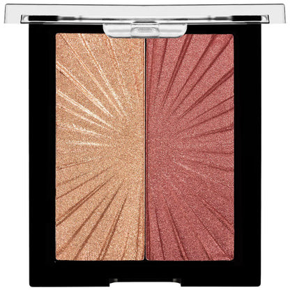 Wet n Wild MegaGlo Blushlighter, Blendable Blush & Highlighter Set, Shimmery Metallic Finish, Flash Me 3- Flash Me 0.35 Ounce (Pack of 1) My Store