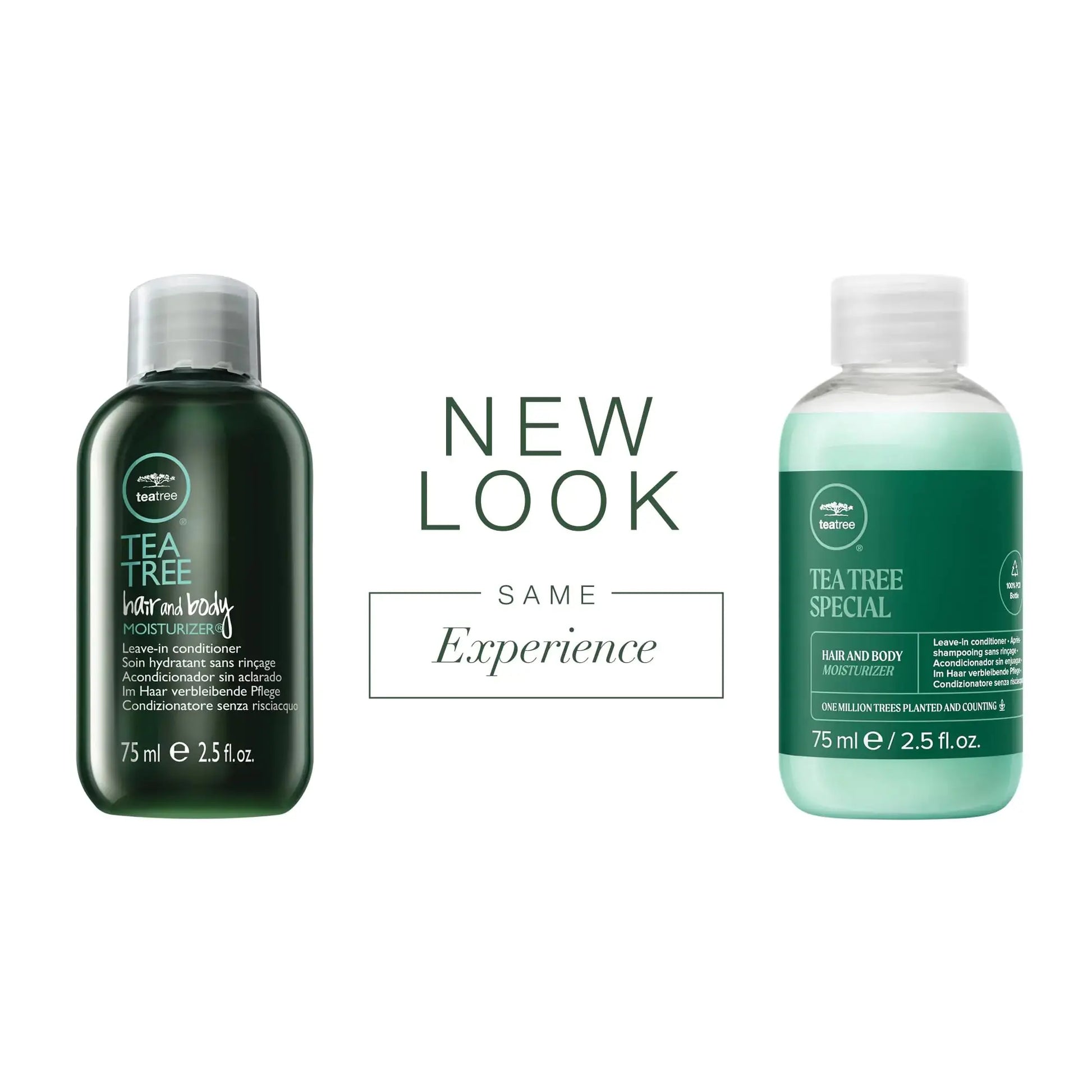 Tea Tree Hair and Body Moisturizer Leave-In Conditioner, Body Lotion, After-Shave Cream, For All Hair + Skin Types 2.5 Fl Oz (Pack of 1) My Store