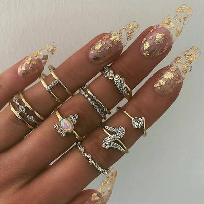 Vintage Women's Mixed Rings WEM Support (www.WEM.support)