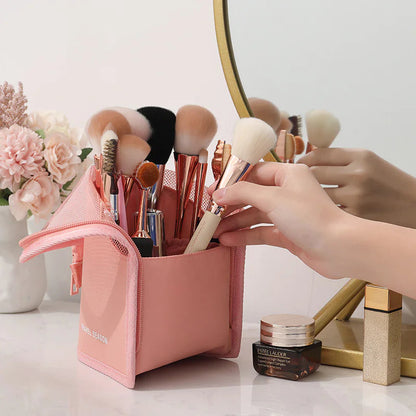Vertical Makeup Brush Organizer WEM Support (www.WEM.support)