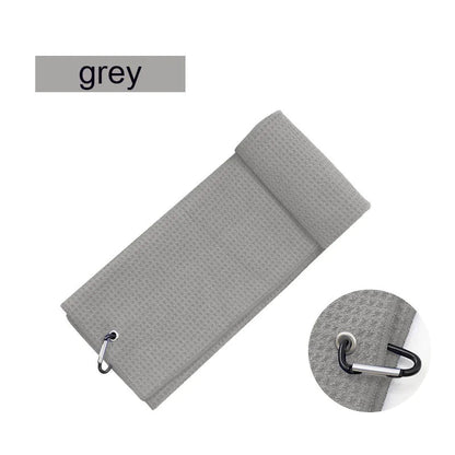 Waffle Golf Ball Cleaning Towel HejK.com Marketplace LLC