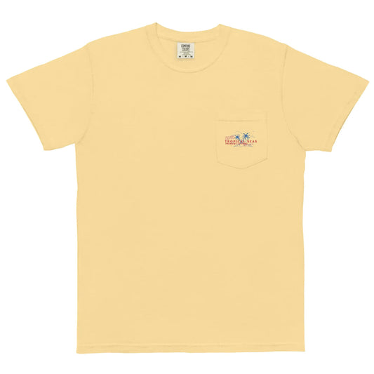 Tropical 4th of July Pocket T-shirt WEM Support (www.WEM.support)