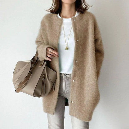 Women's Single-Breasted Cardigan WEM Support (www.WEM.support)