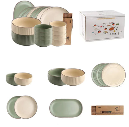 Tableware Bowl And Dish Set