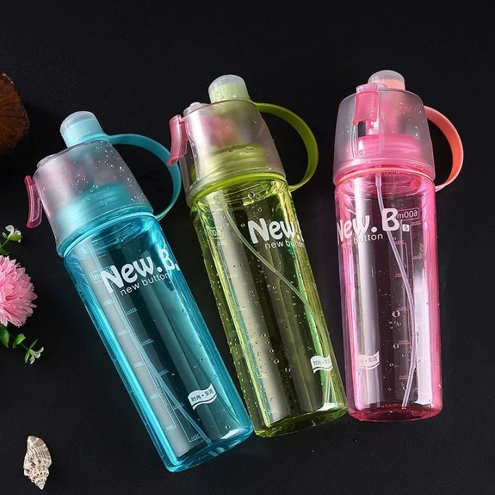 Wiederverwendbare Nebel-Wasserflasche WEM Support (www.WEM.support)