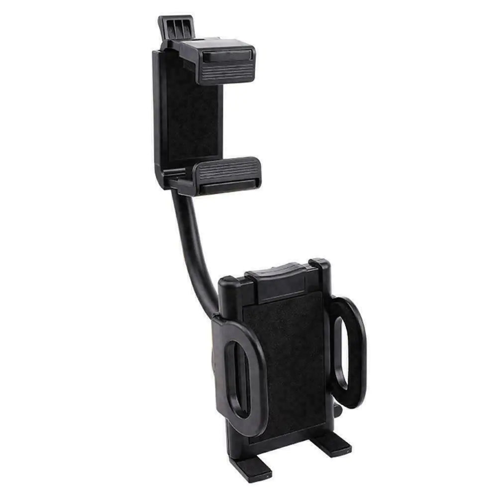 Universal 360° Car Rearview Mirror Mount Stand Holder Cradle For Cell Phone GPS WEM Support (www.WEM.support)