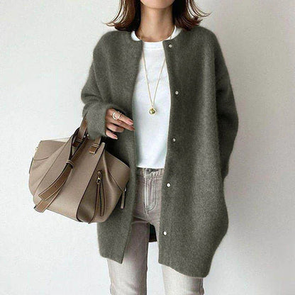 Women's Single-Breasted Cardigan WEM Support (www.WEM.support)