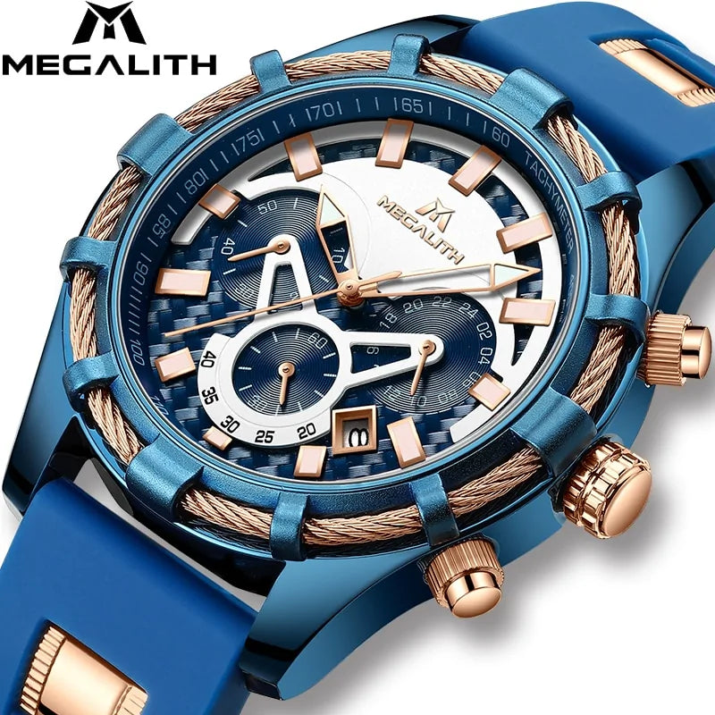 Waterproof Chronograph Wrist Watch WEM Support (www.WEM.support)