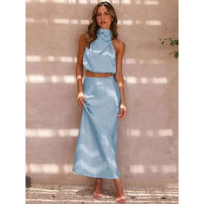 Women's Fashion Casual Top Skirt Suit HejK.com