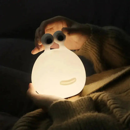 Adorable Slug Night Lamp Aesthetic The soft, ambient light is perfect for creating a cozy and inviting atmosphere, whether you're winding down for the night or hosting a gathering with friends. B My Store