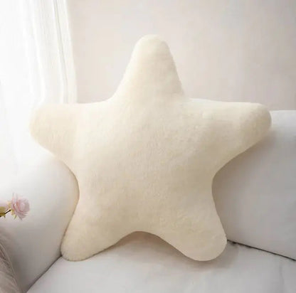 Star Pattern Pillow Super Soft And Cute Plush Pillow WEM Support (www.WEM.support)