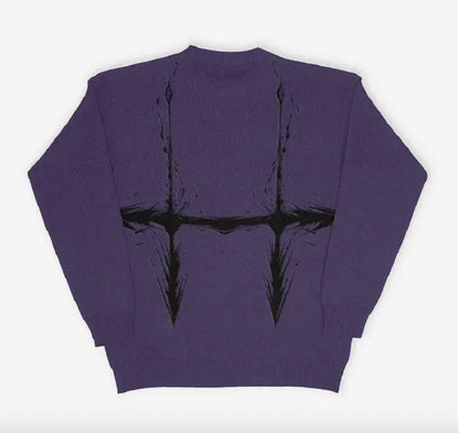 Vintage Wool Punk Style Sweater HejK.com