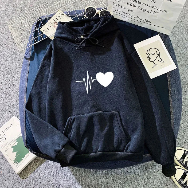 Sudadera con Capucha de Terciopelo para Mujer HejK.com